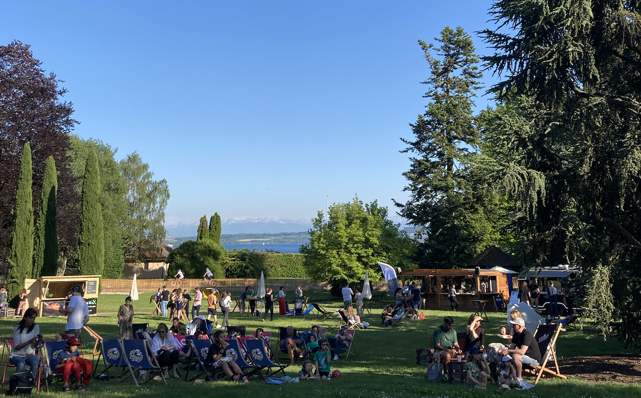 Le parc l'été
